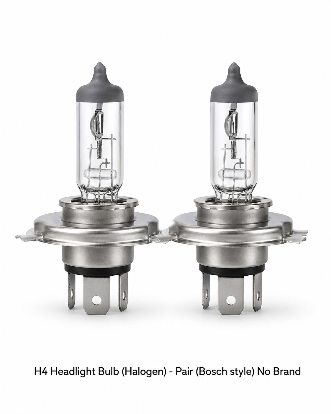 H4 Headlight Bulb (Halogen) - Pair (Bosch style)