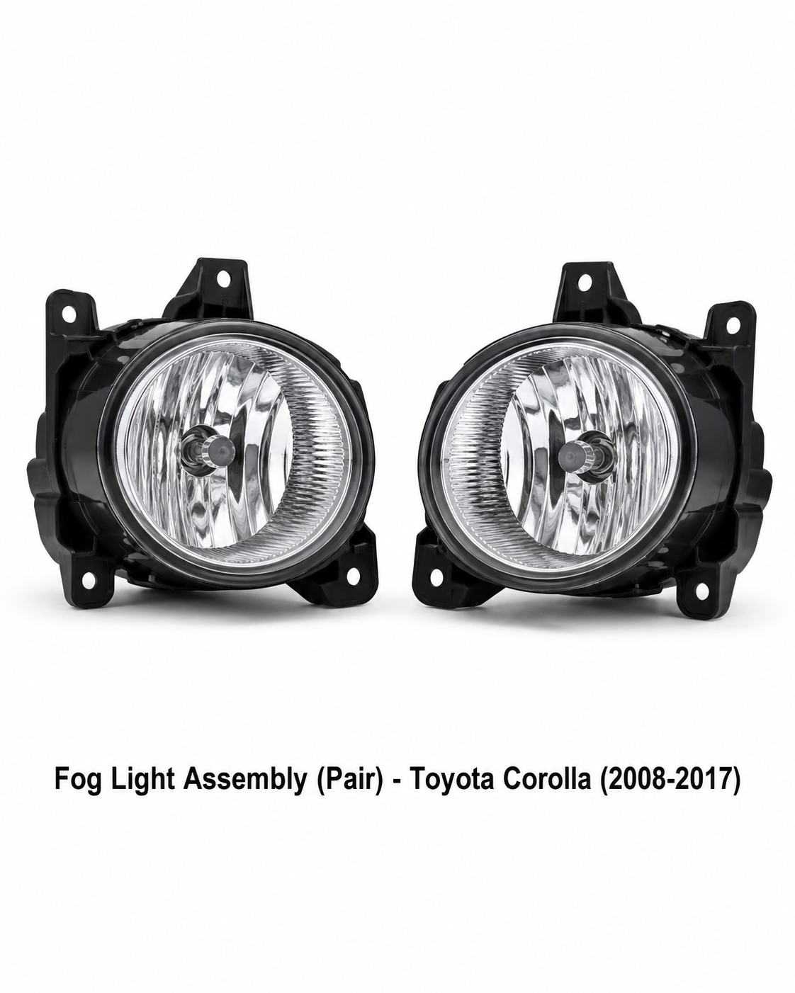 Fog Light Assembly (Pair) - Toyota Corolla (2008-2017)