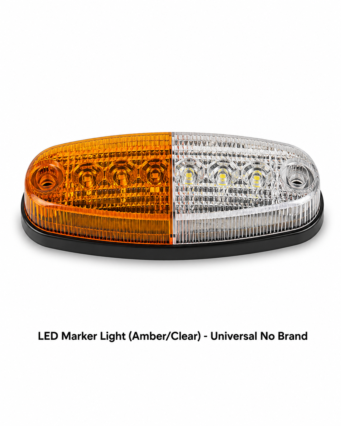 LED Marker Light (Amber/Clear) - Universal