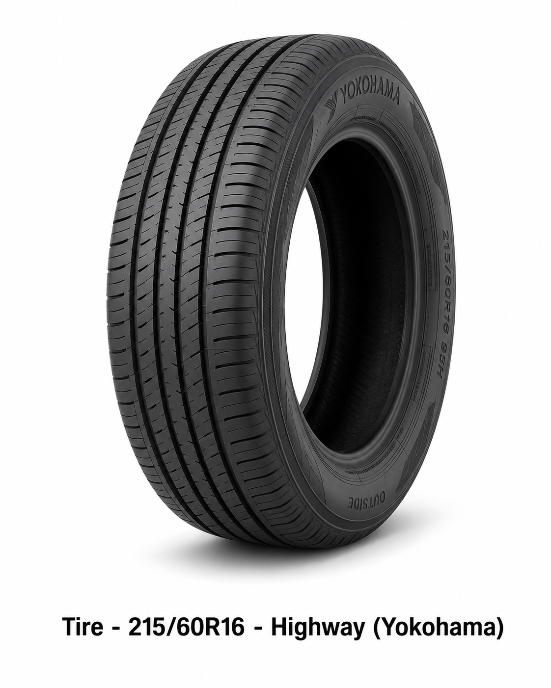 Tire - 215/60R16 - Highway (Yokohama)