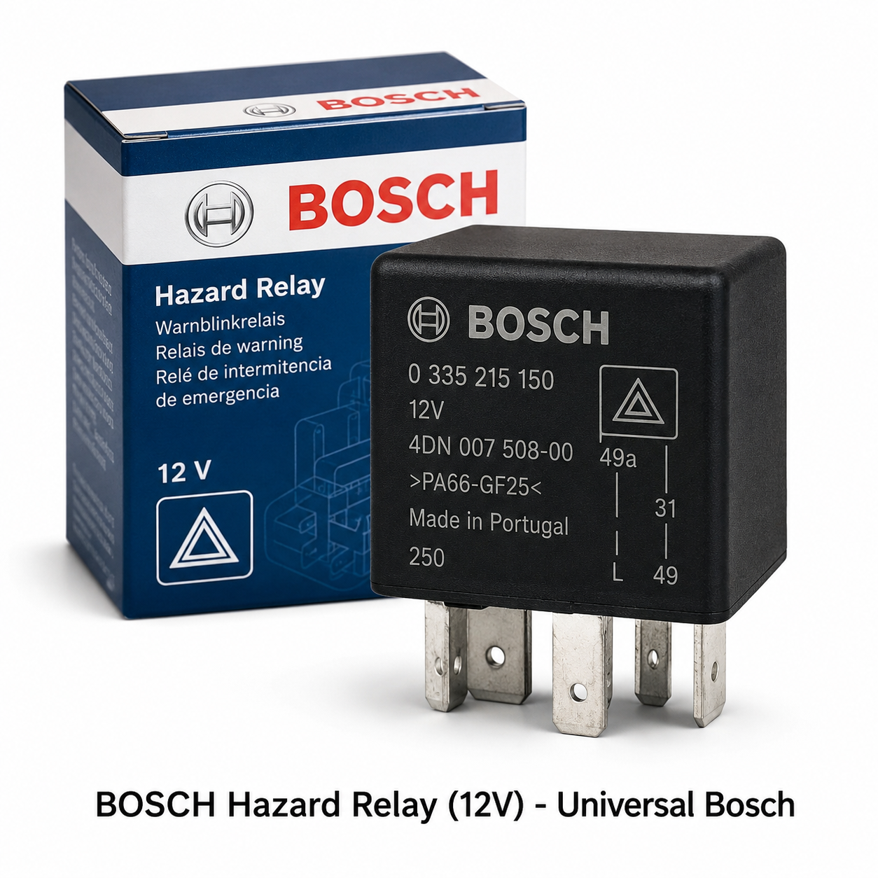 BOSCH Hazard Relay (12V) - Universal