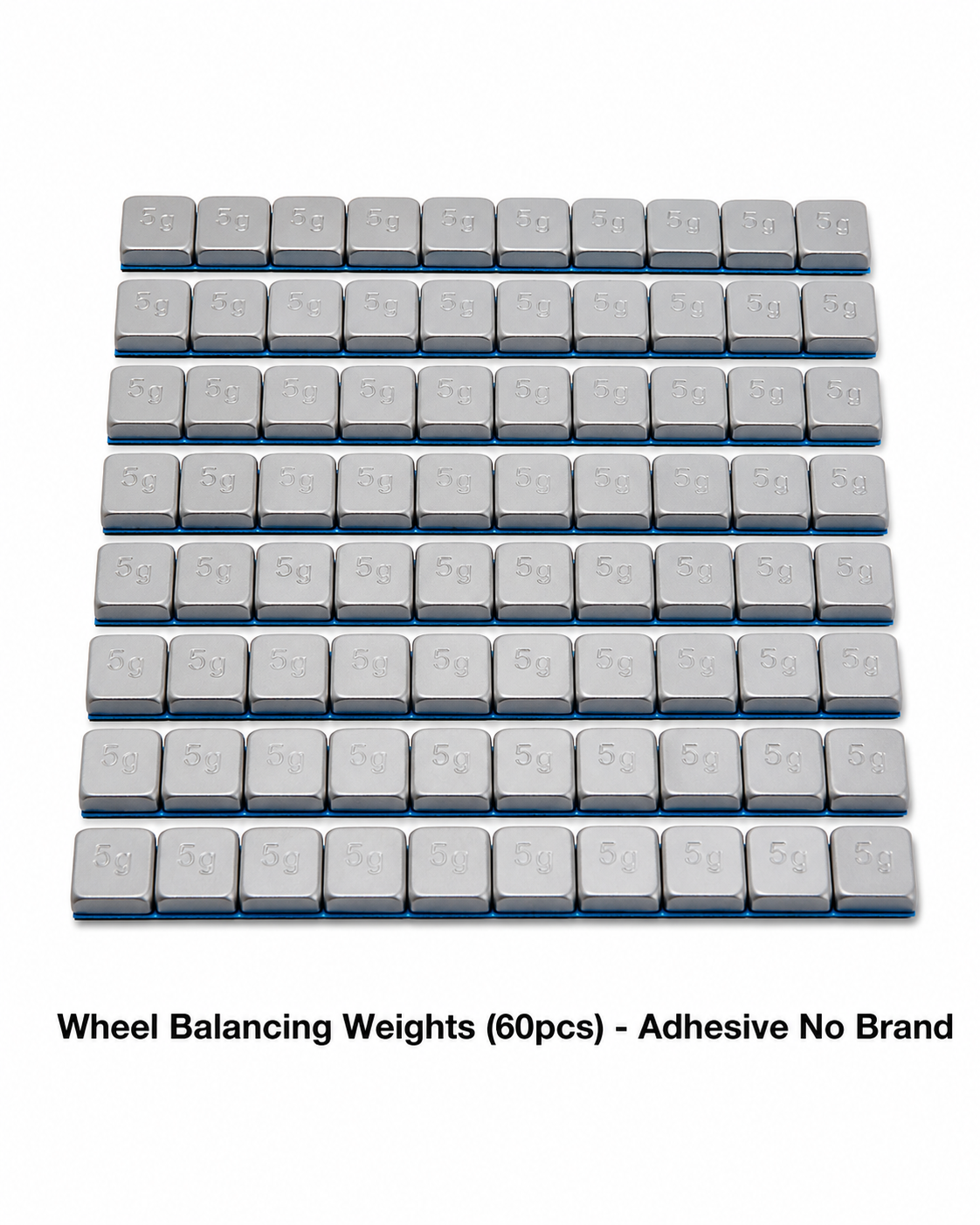 Wheel Balancing Weights (60pcs) - Adhesive
