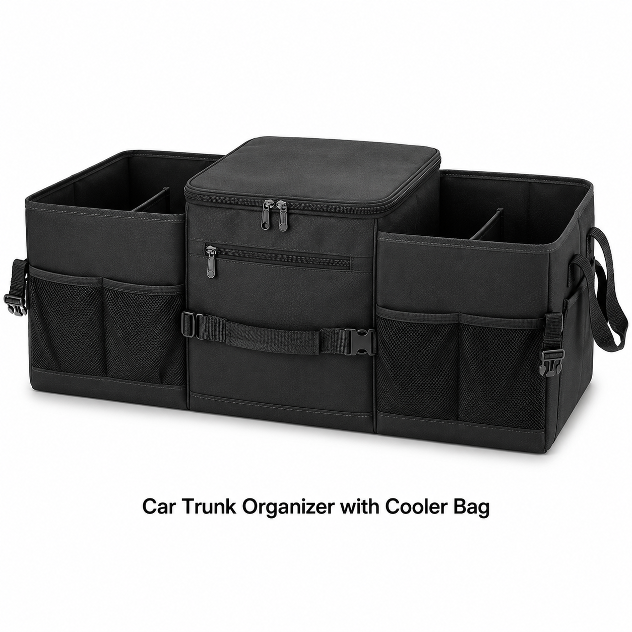 Car Trunk Organizer with Cooler Bag