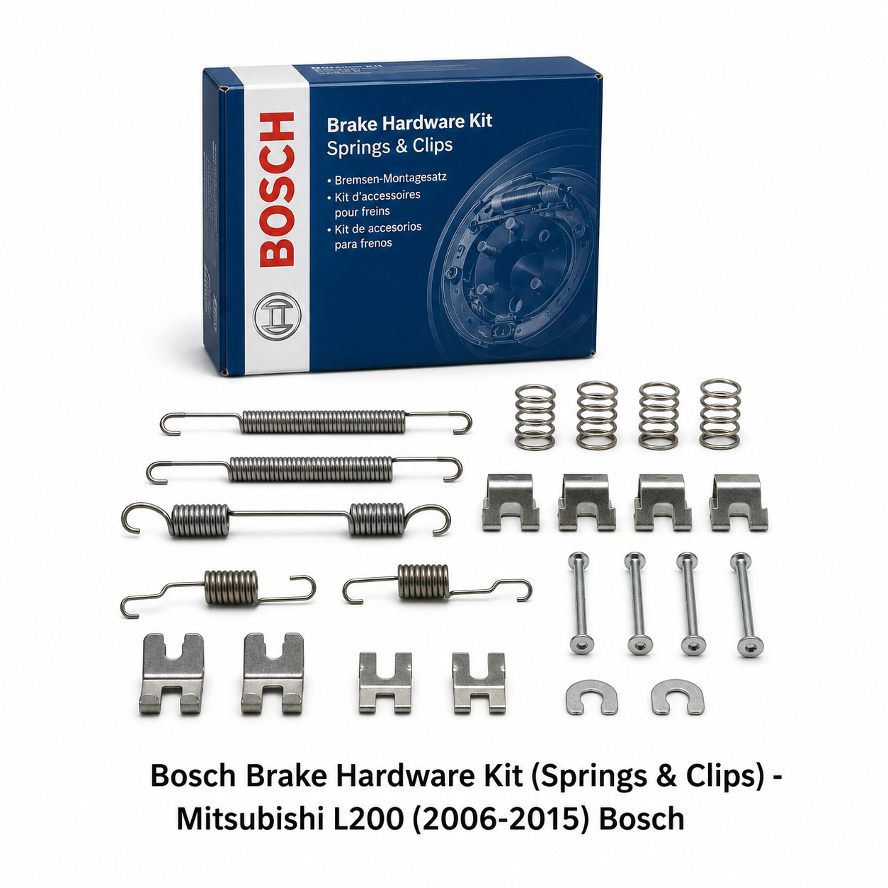Bosch Brake Hardware Kit (Springs & Clips) - Mitsubishi L200 (2006-2015)