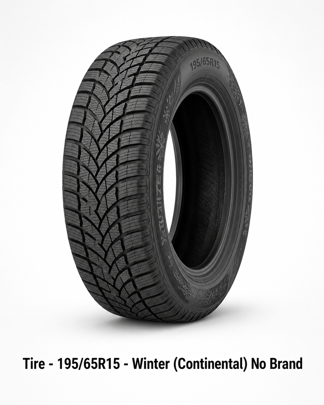 Tire - 195/65R15 - Winter (Continental)