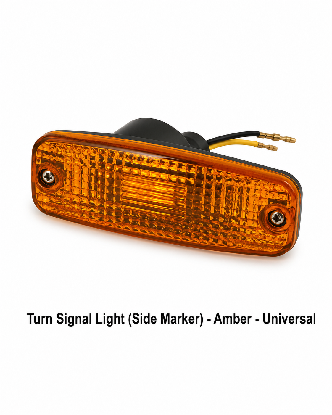 Turn Signal Light (Side Marker) - Amber - Universal