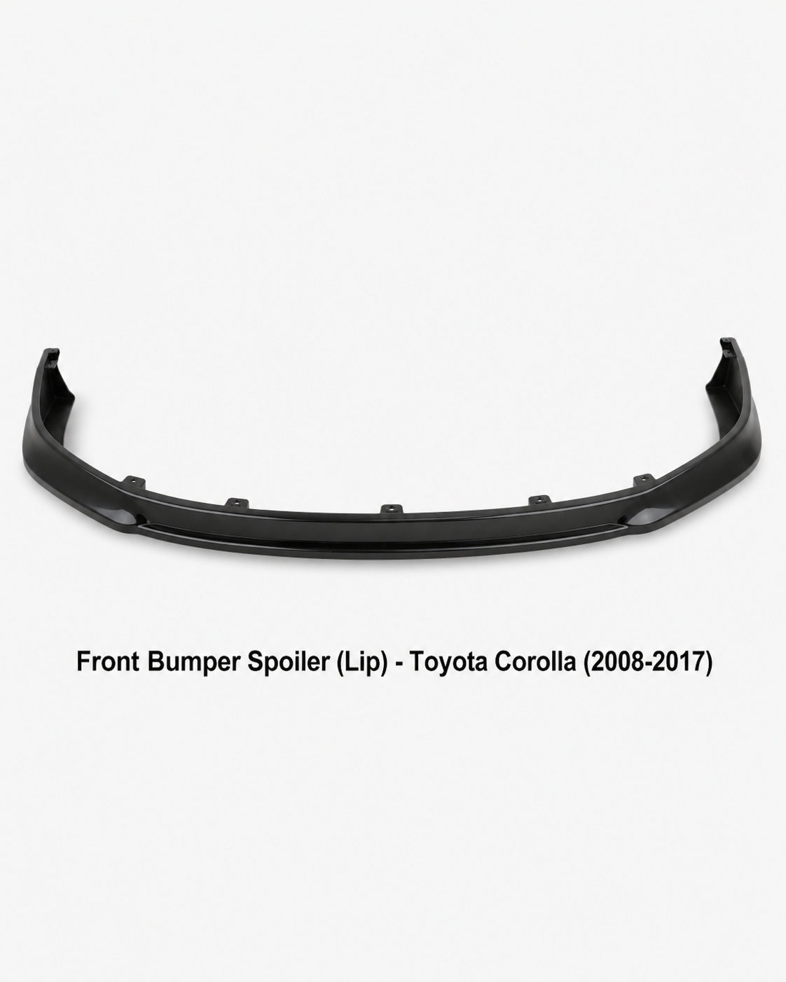 Front Bumper Spoiler (Lip) - Toyota Corolla (2008-2017)