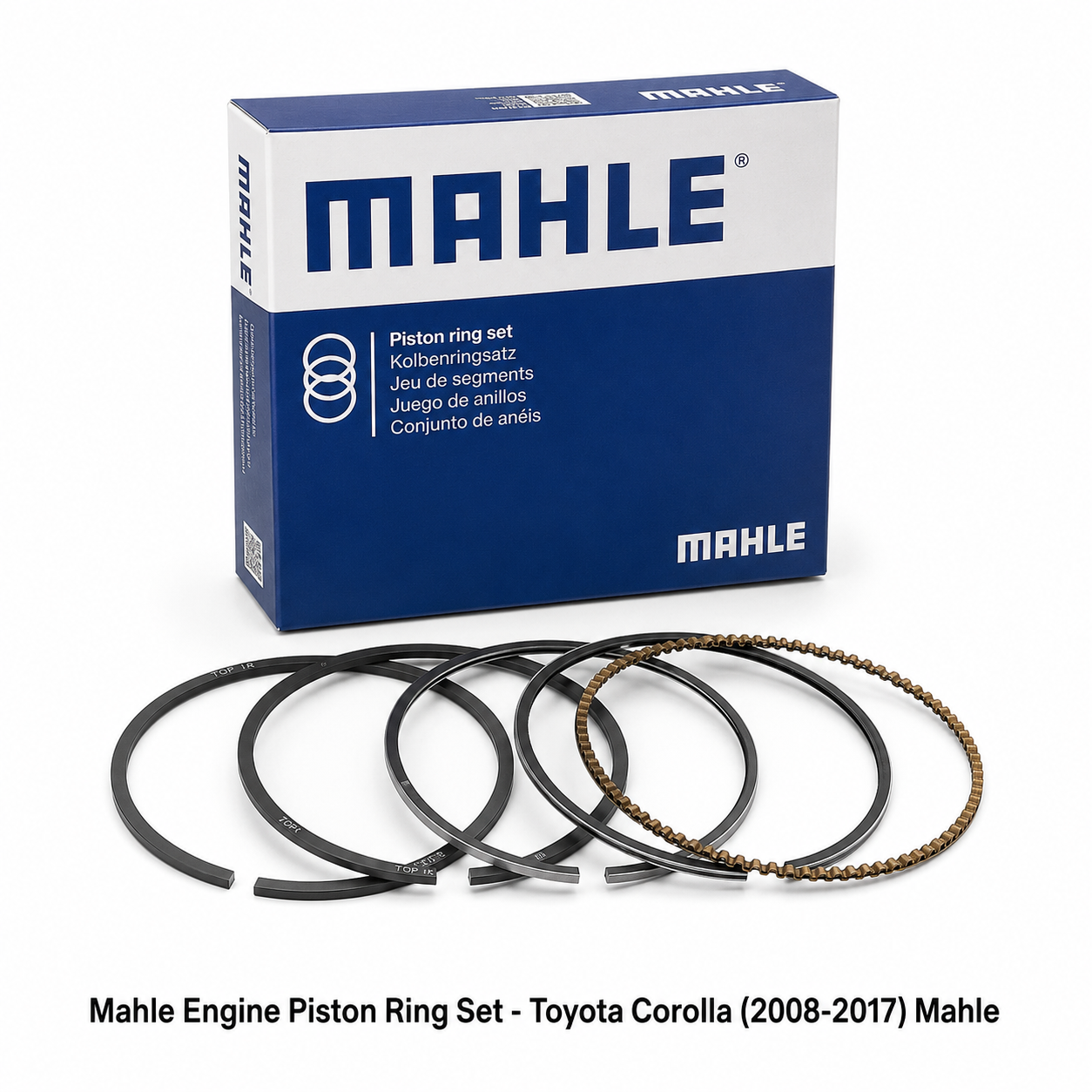 Mahle Engine Piston Ring Set - Toyota Corolla (2008-2017)