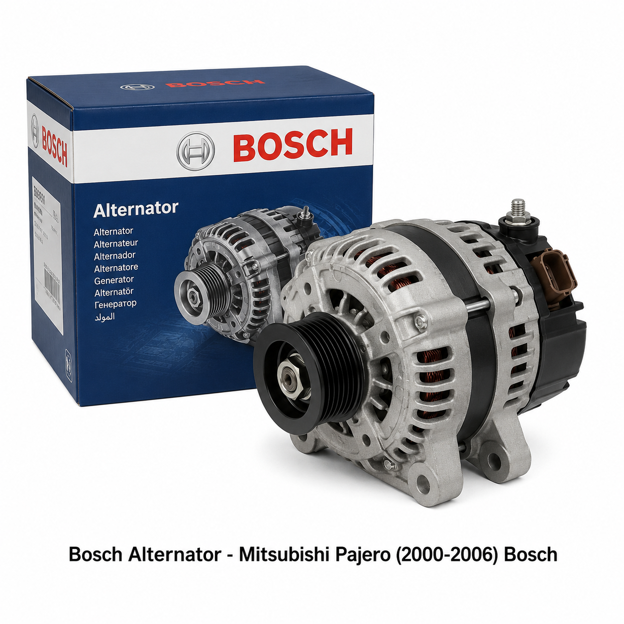 Bosch Alternator - Mitsubishi Pajero (2000-2006)