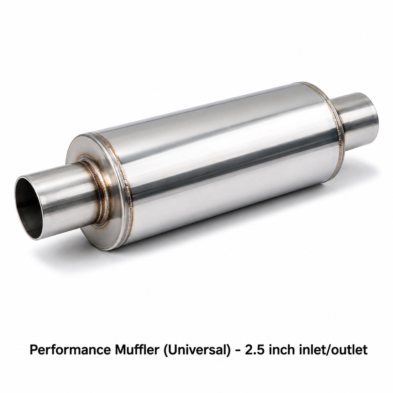Performance Muffler (Universal) - 2.5 inch inlet/outlet