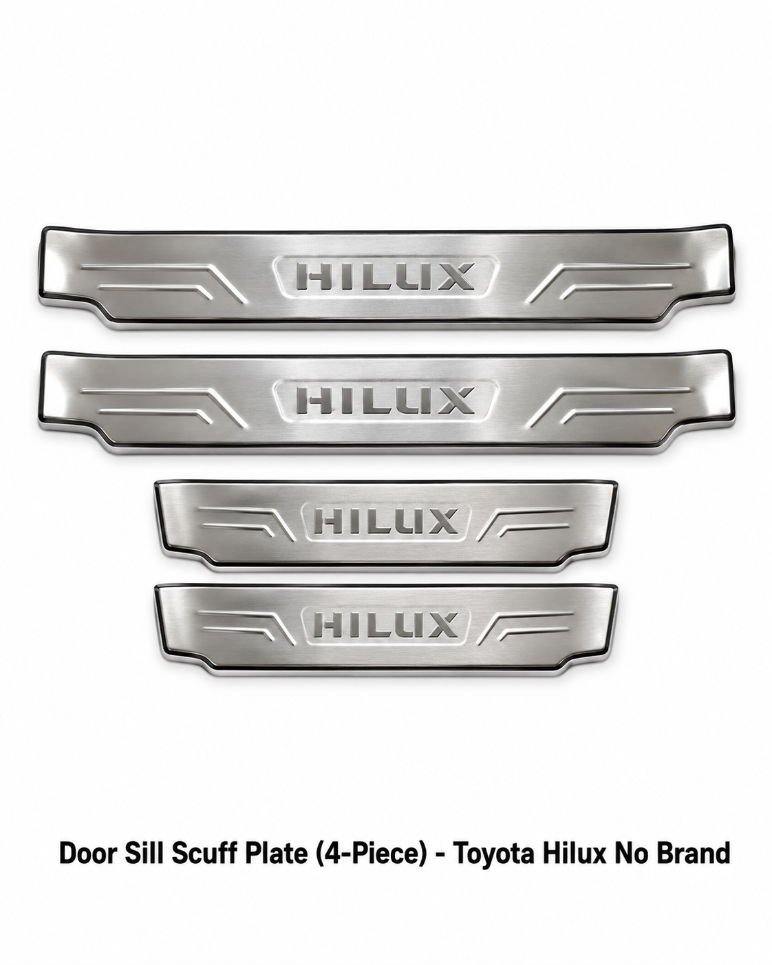 Door Sill Scuff Plate (4-Piece) - Toyota Hilux