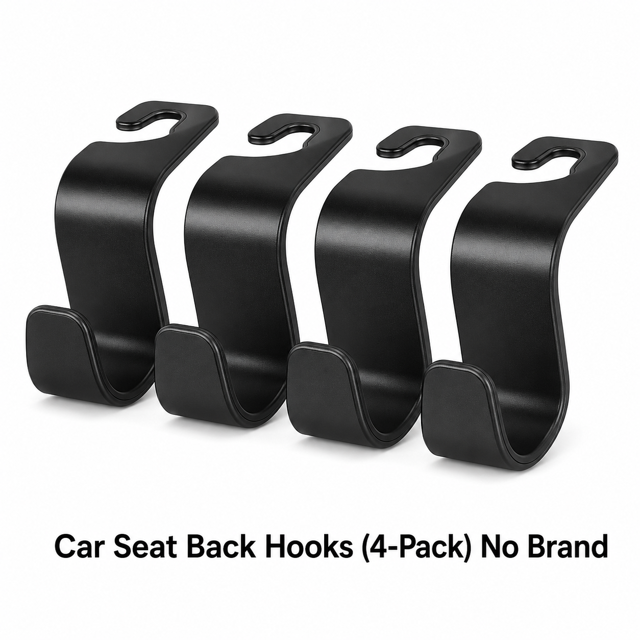 Car Seat Back Hooks (4-Pack)