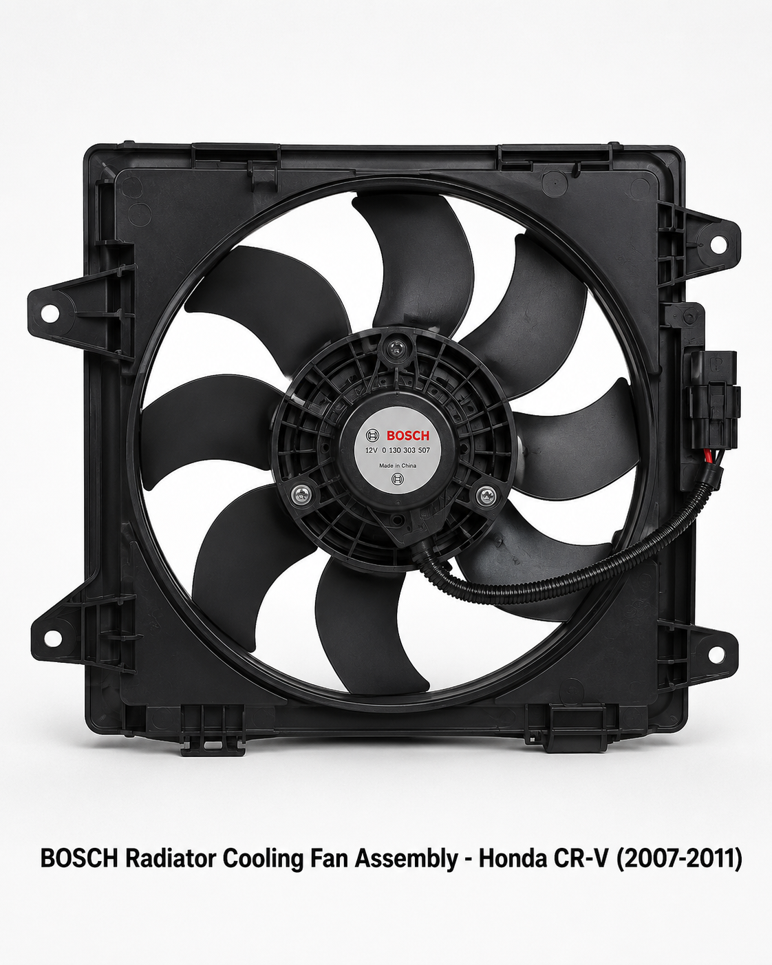 BOSCH Radiator Cooling Fan Assembly - Honda CR-V (2007-2011)