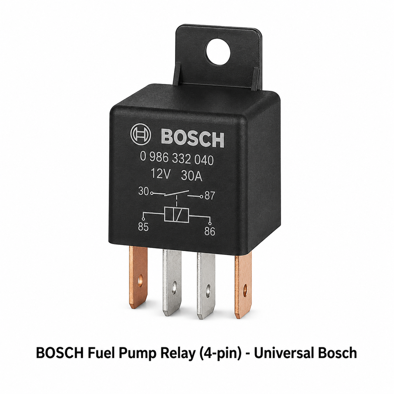 BOSCH Fuel Pump Relay (4-pin) - Universal