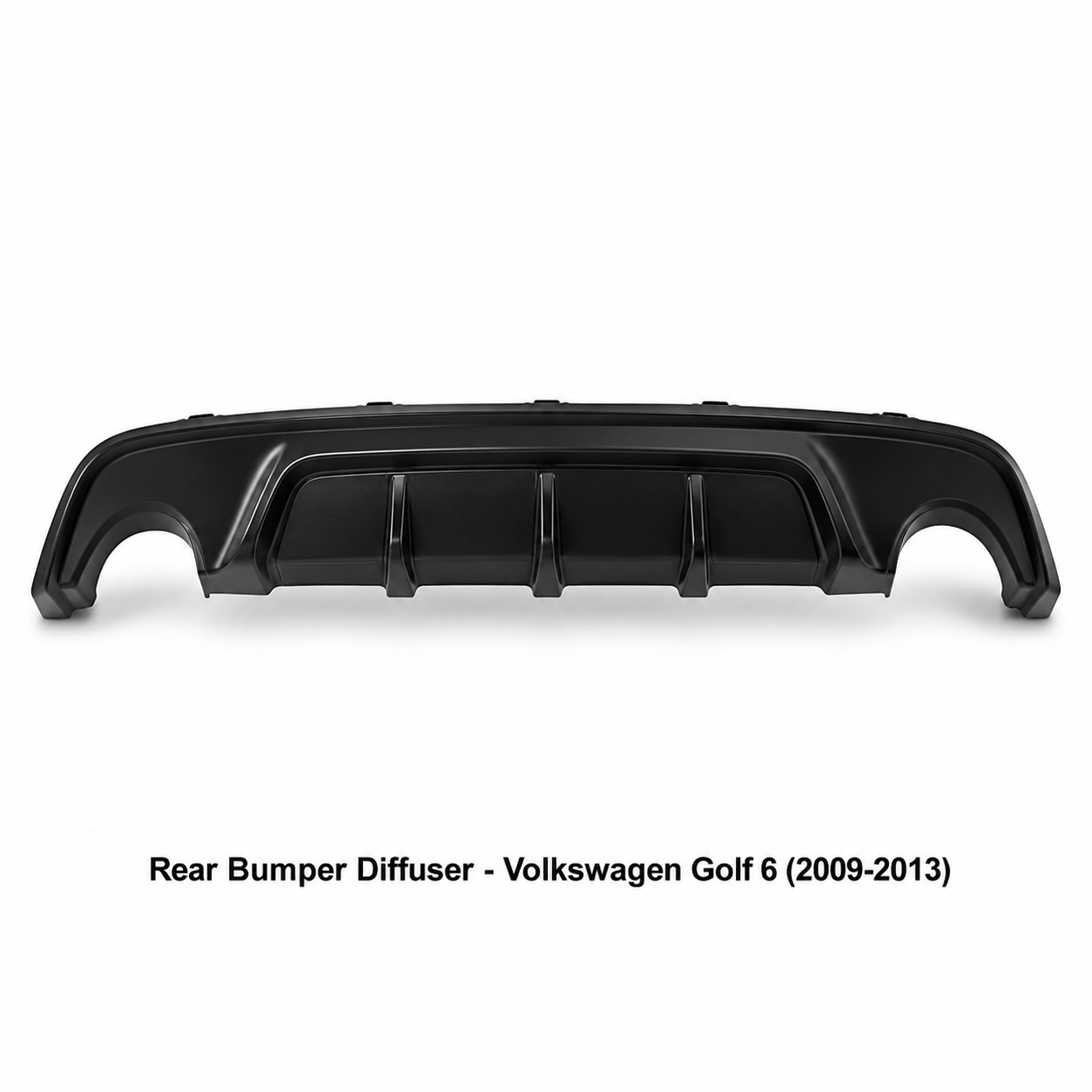 Rear Bumper Diffuser - Volkswagen Golf 6 (2009-2013)