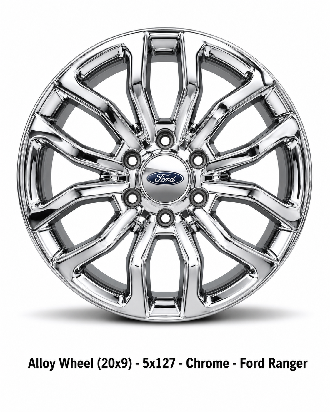 Alloy Wheel (20x9) - 5x127 - Chrome - Ford Ranger
