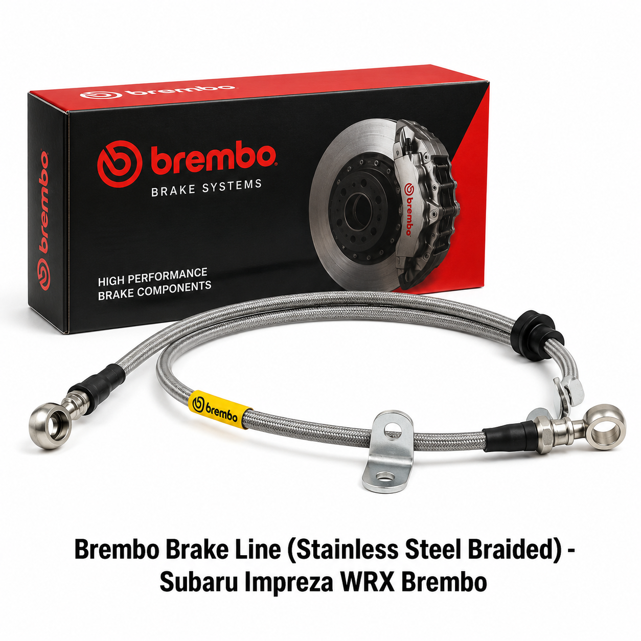 Brembo Brake Line (Stainless Steel Braided) - Subaru Impreza WRX