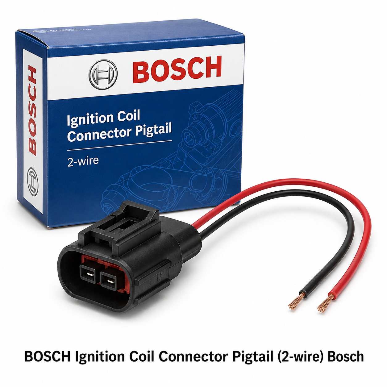 BOSCH Ignition Coil Connector Pigtail (2-wire)