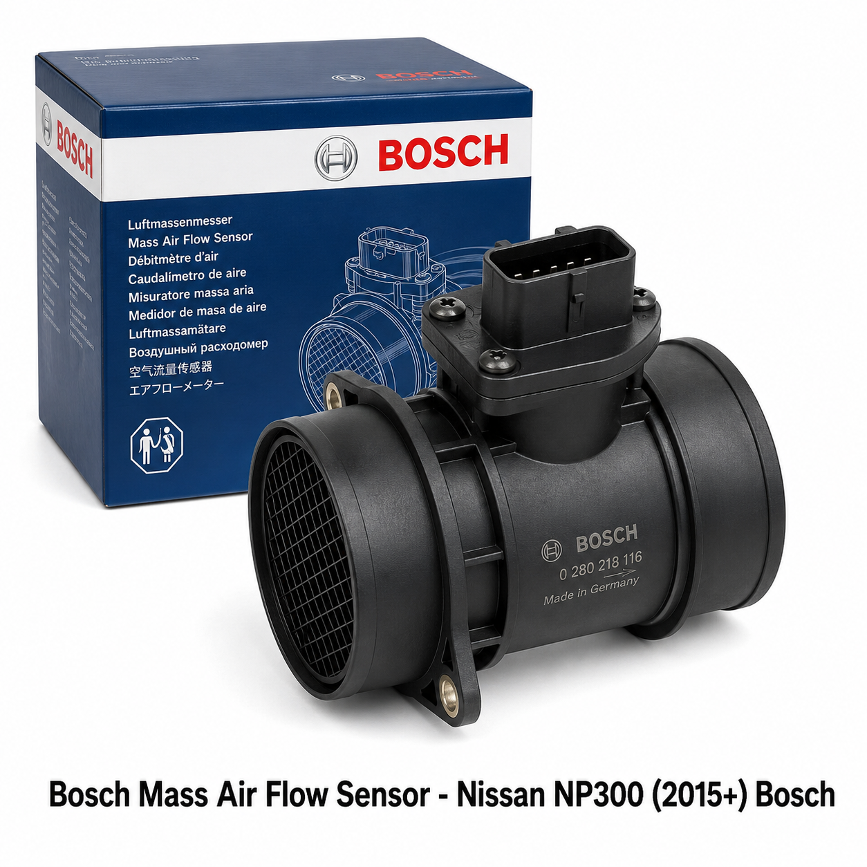 Bosch Mass Air Flow Sensor - Nissan NP300 (2015+)