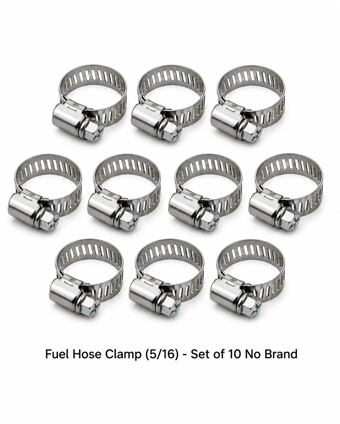 Fuel Hose Clamp (5/16) - Set of 10