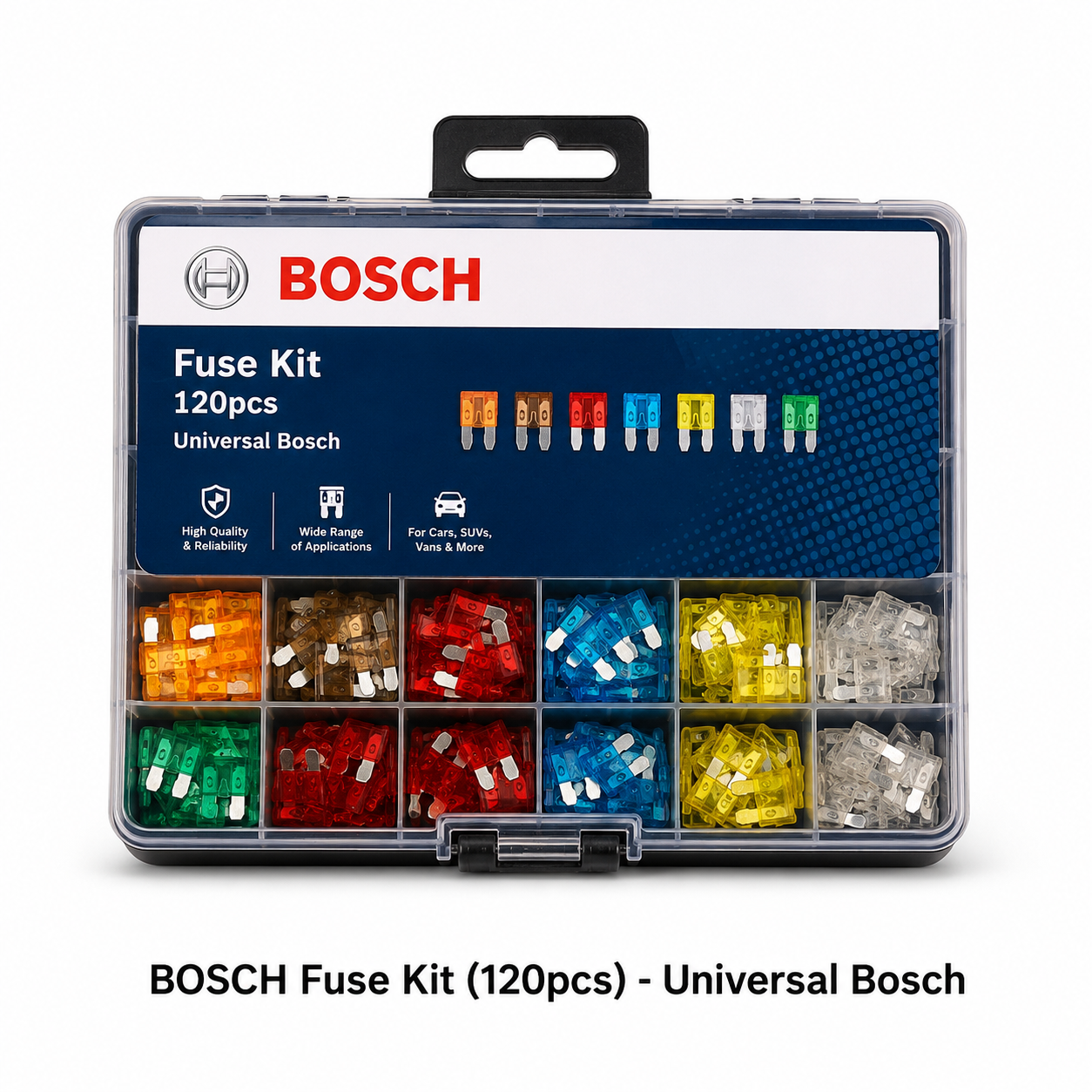 BOSCH Fuse Kit (120pcs) - Universal