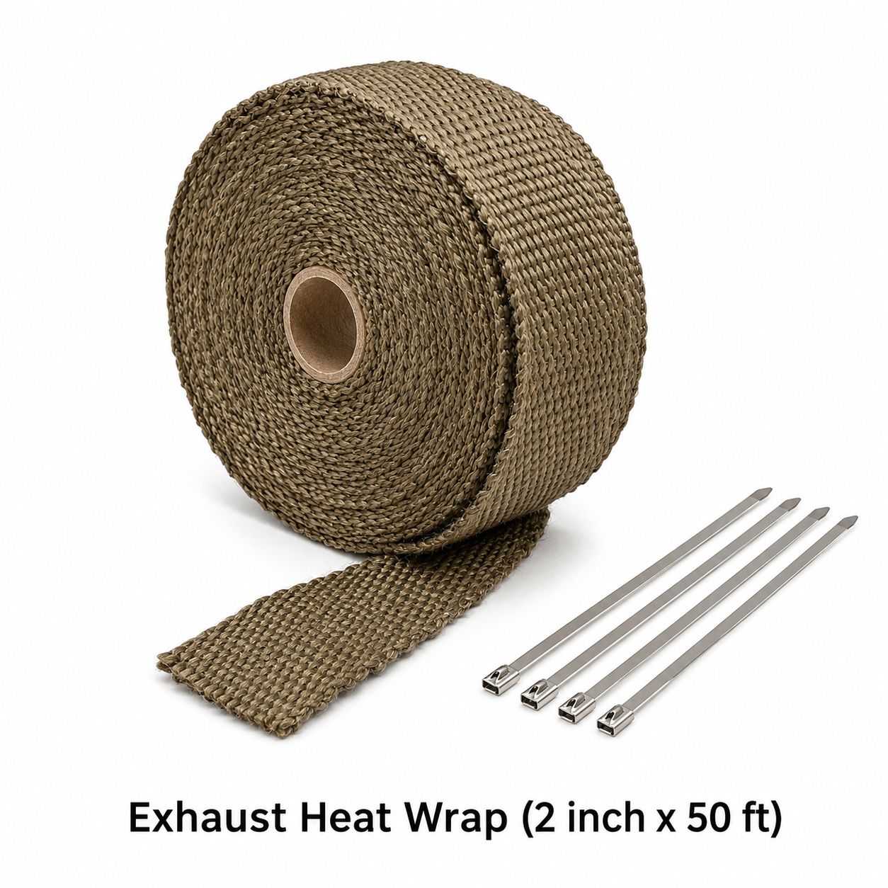 Exhaust Heat Wrap (2 inch x 50 ft)