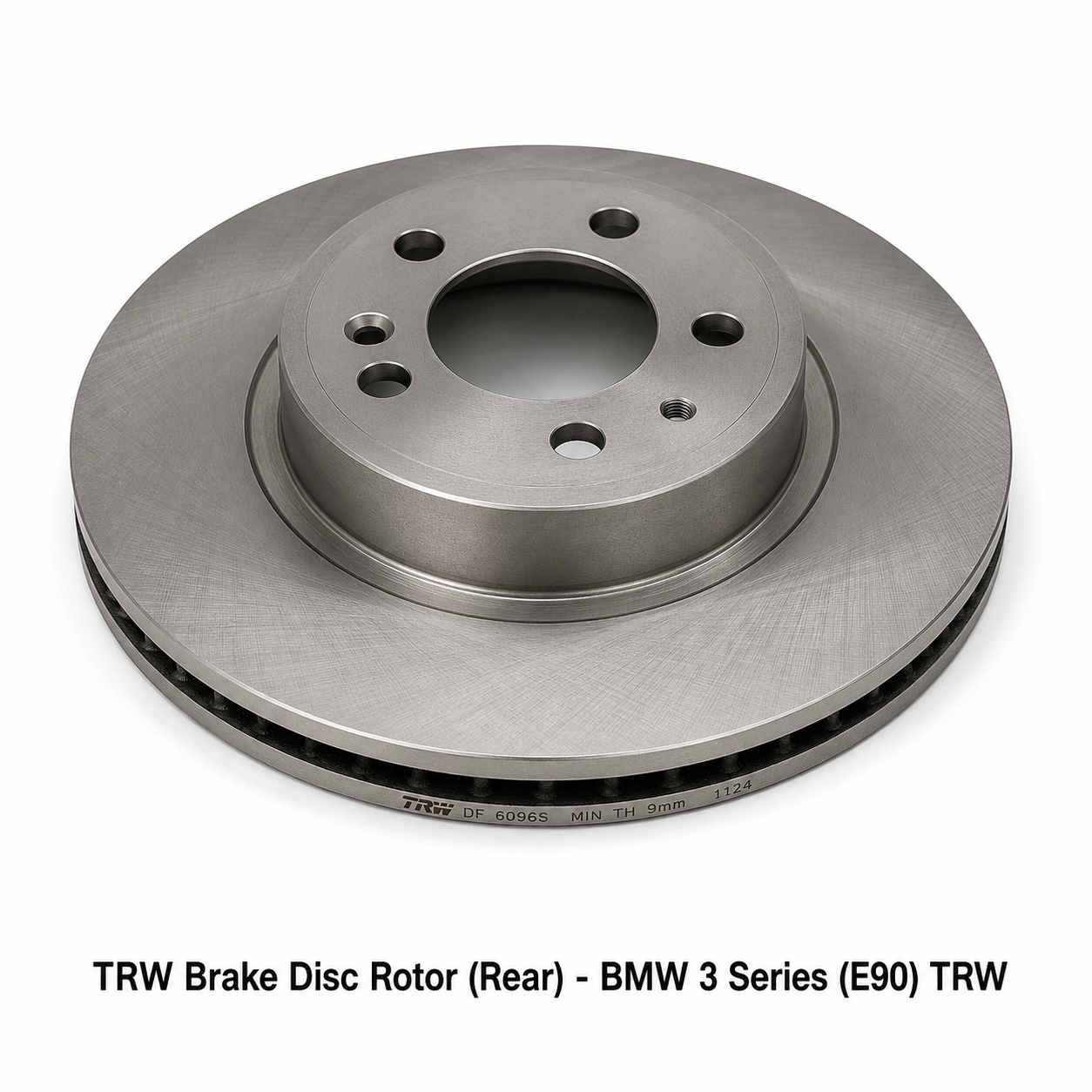TRW Brake Disc Rotor (Rear) - BMW 3 Series (E90)
