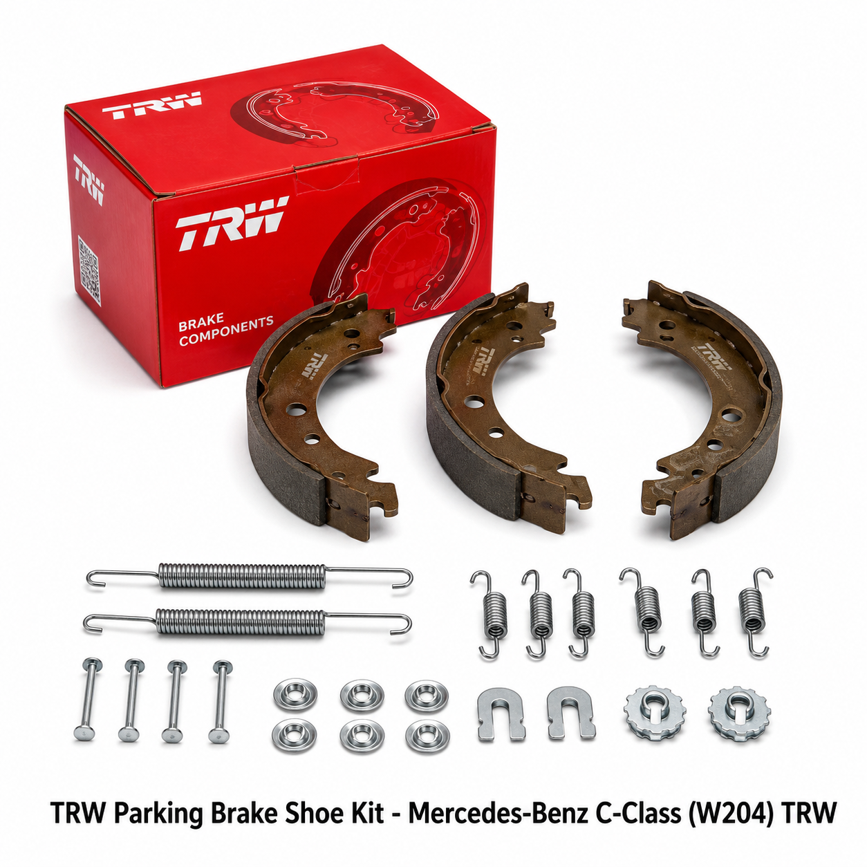 TRW Parking Brake Shoe Kit - Mercedes-Benz C-Class (W204)