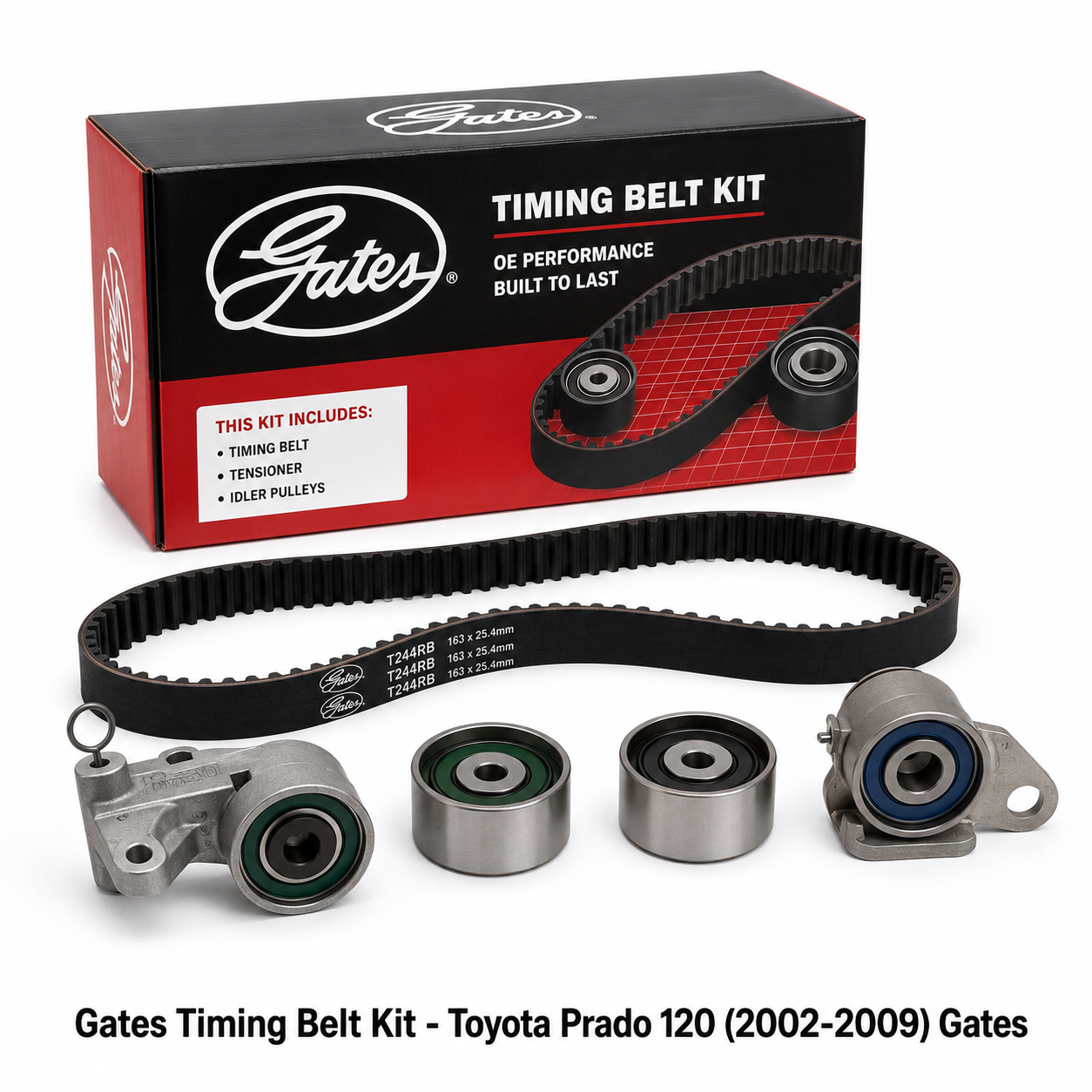 Gates Timing Belt Kit - Toyota Prado 120 (2002-2009)