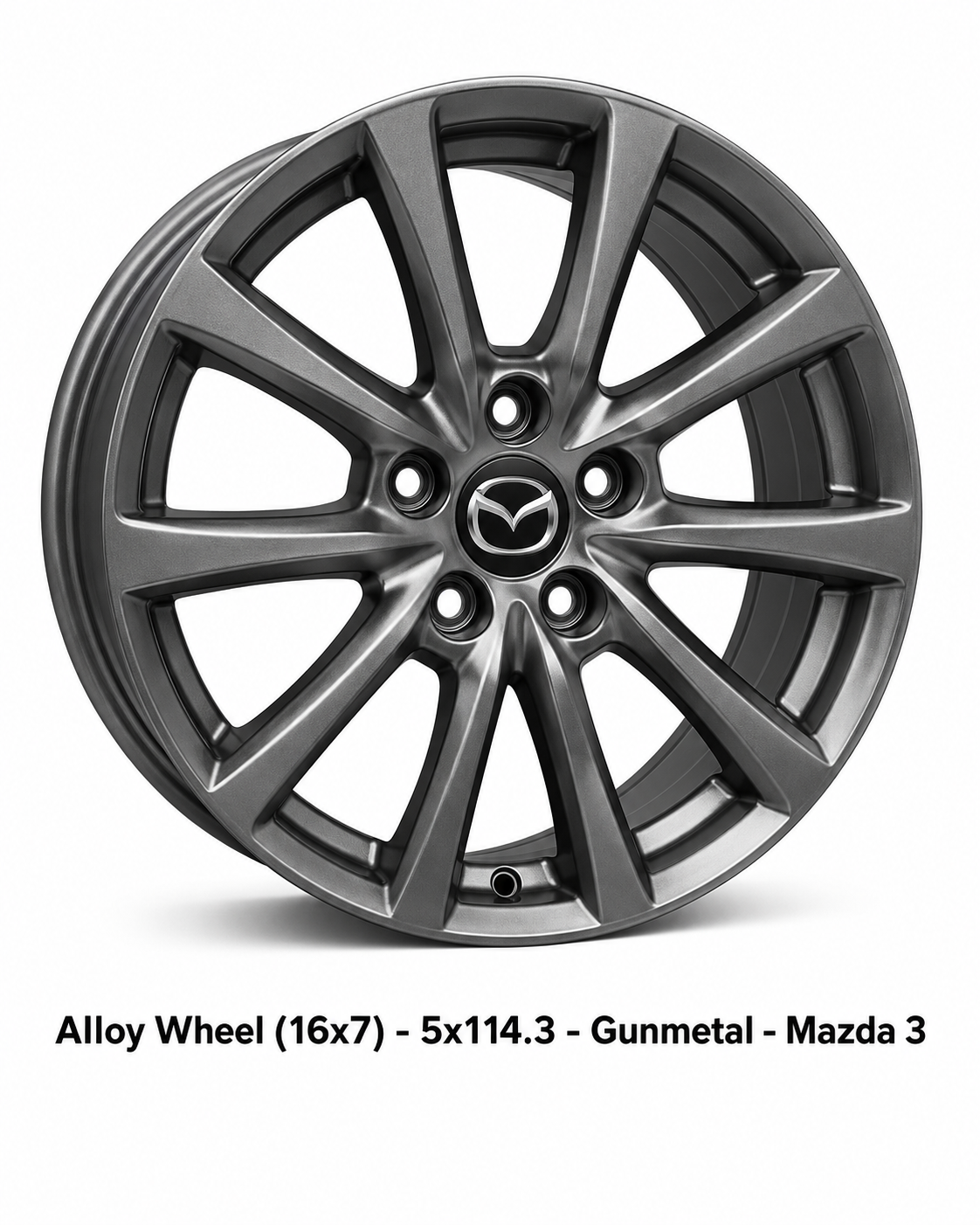 Alloy Wheel (16x7) - 5x114.3 - Gunmetal - Mazda 3